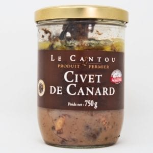 Civet de canard - 750g