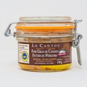 Foie gras de canard entier - bocal - 130g