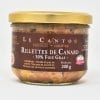 Rillettes de canard 30% de foie gras - 200g