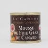 Mousse de foie gras de canard - 100g